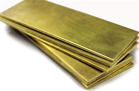 brass sheet metal parts|1 2 thick brass plate.